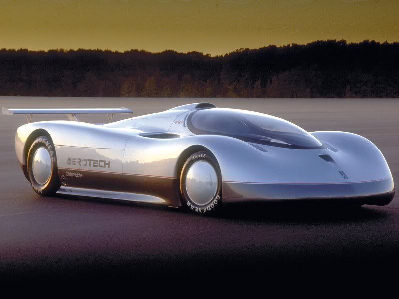 1988 Oldsmobile Aerotech Concept. Its called an Oldsmobile