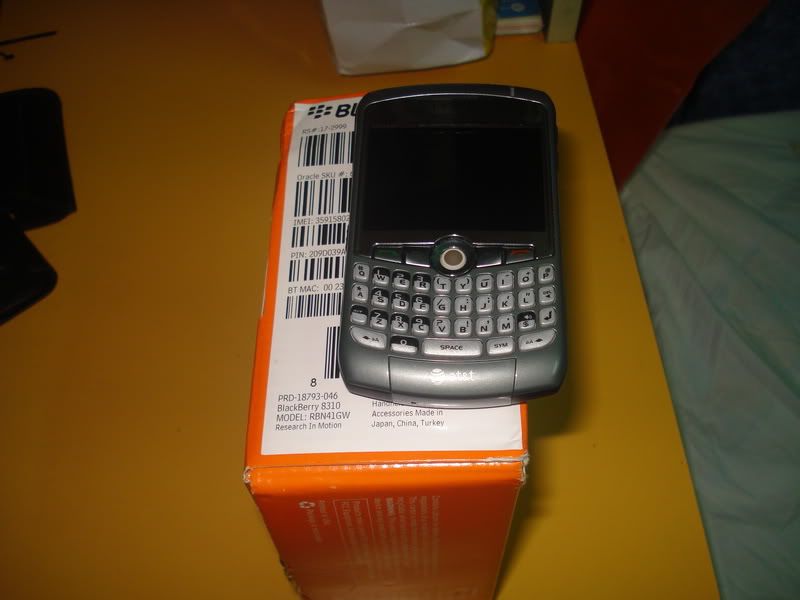 Định giá BlackBerry Curve 8310 (AT&T),full box. - 2