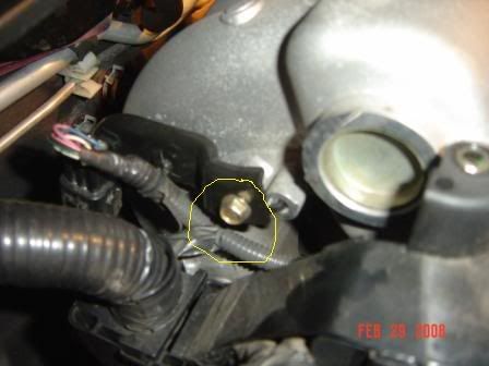 Nissan altima power valve screws #5