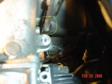 Nissan altima power valve screws #10