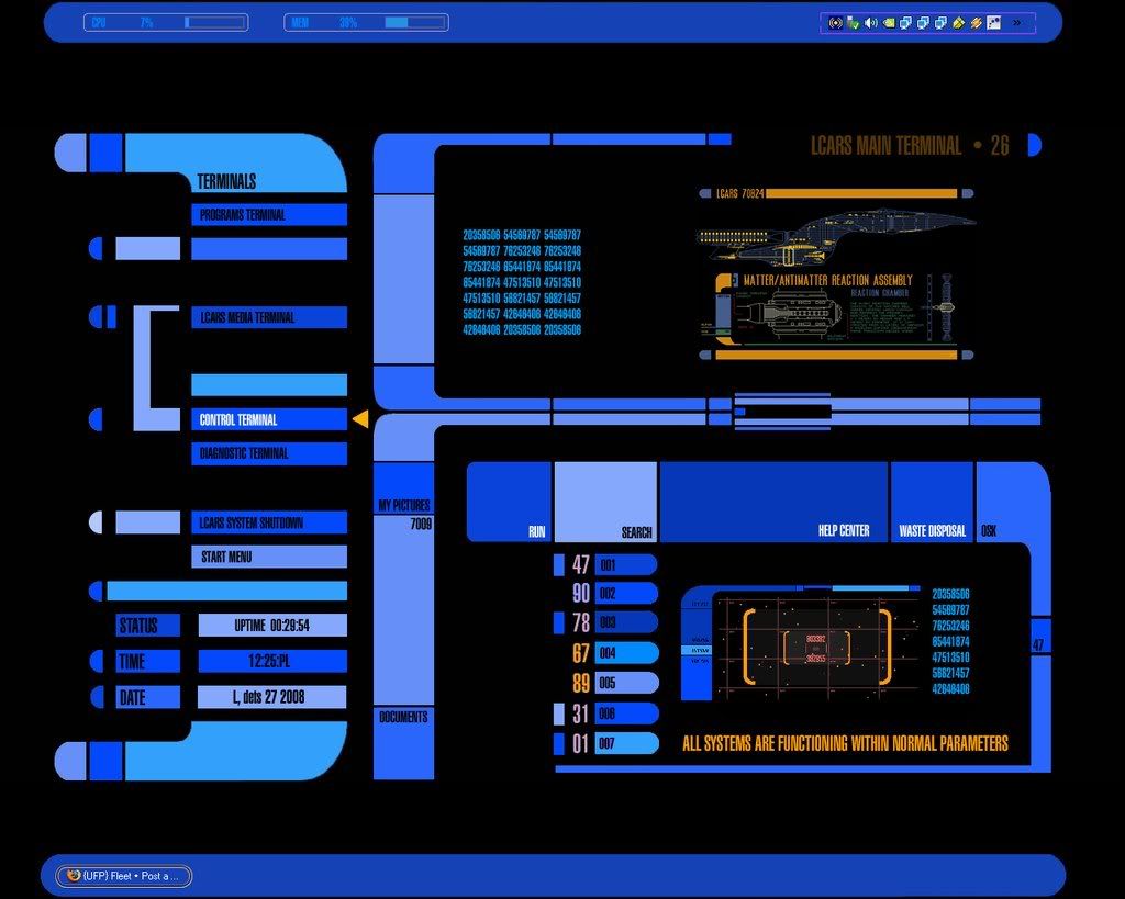 LCARS for Windows...