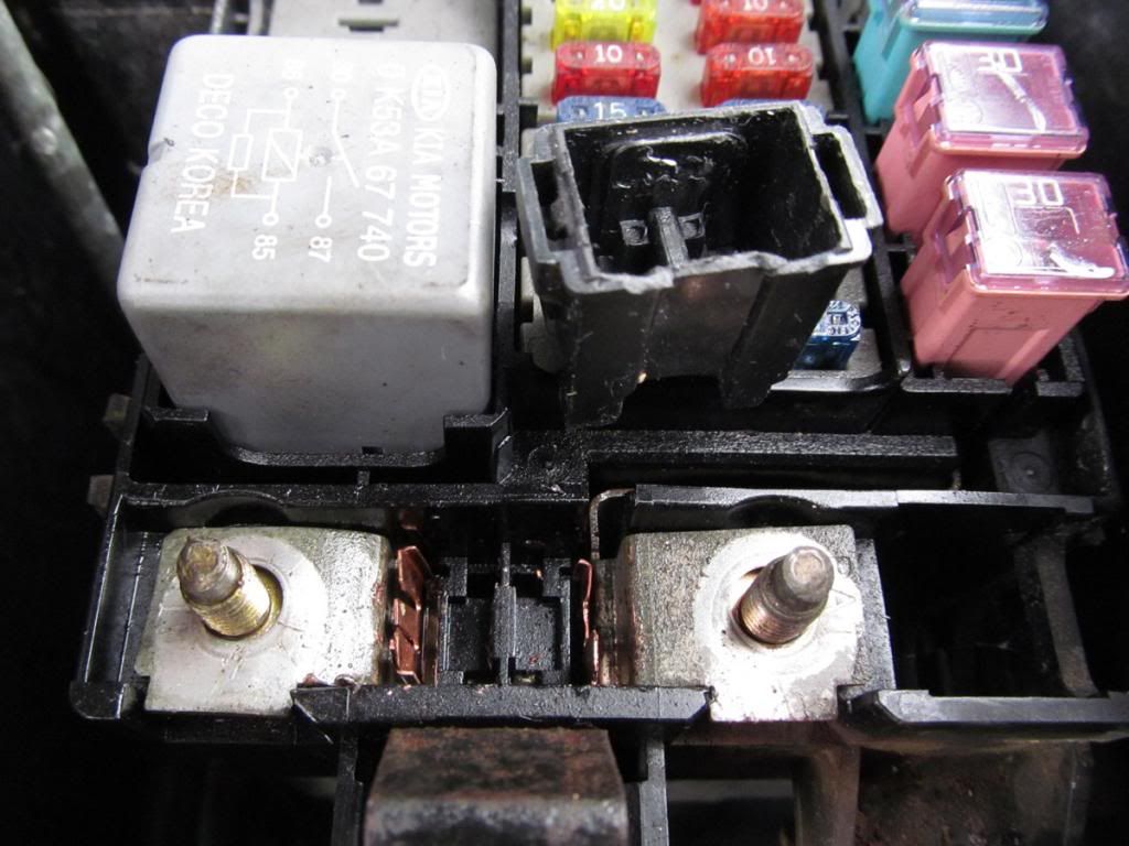 80a Alternator fuse - Kia Forum kia optima 2009 fuse box 