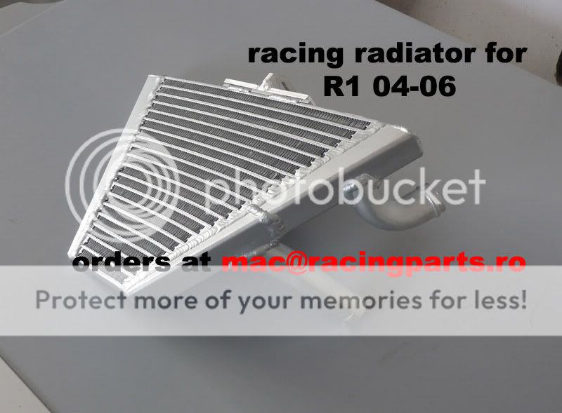 Racing radiator R1, R6, CBR 600 1000, BMW, Daytona 675, rsv4 and more 