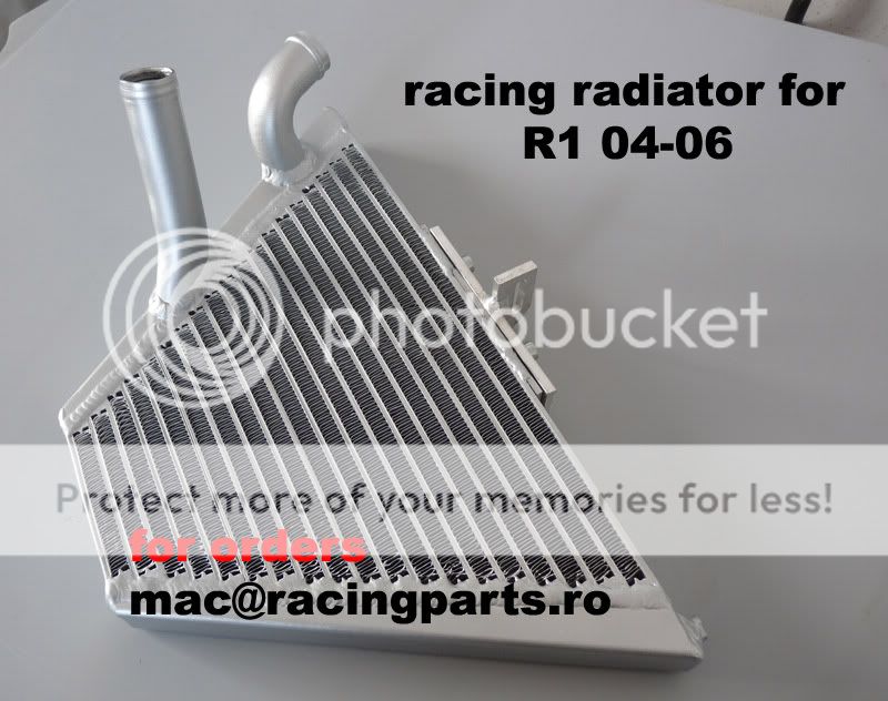 Racing radiator R1, R6, CBR 600 1000, BMW, Daytona 675, rsv4 and more 